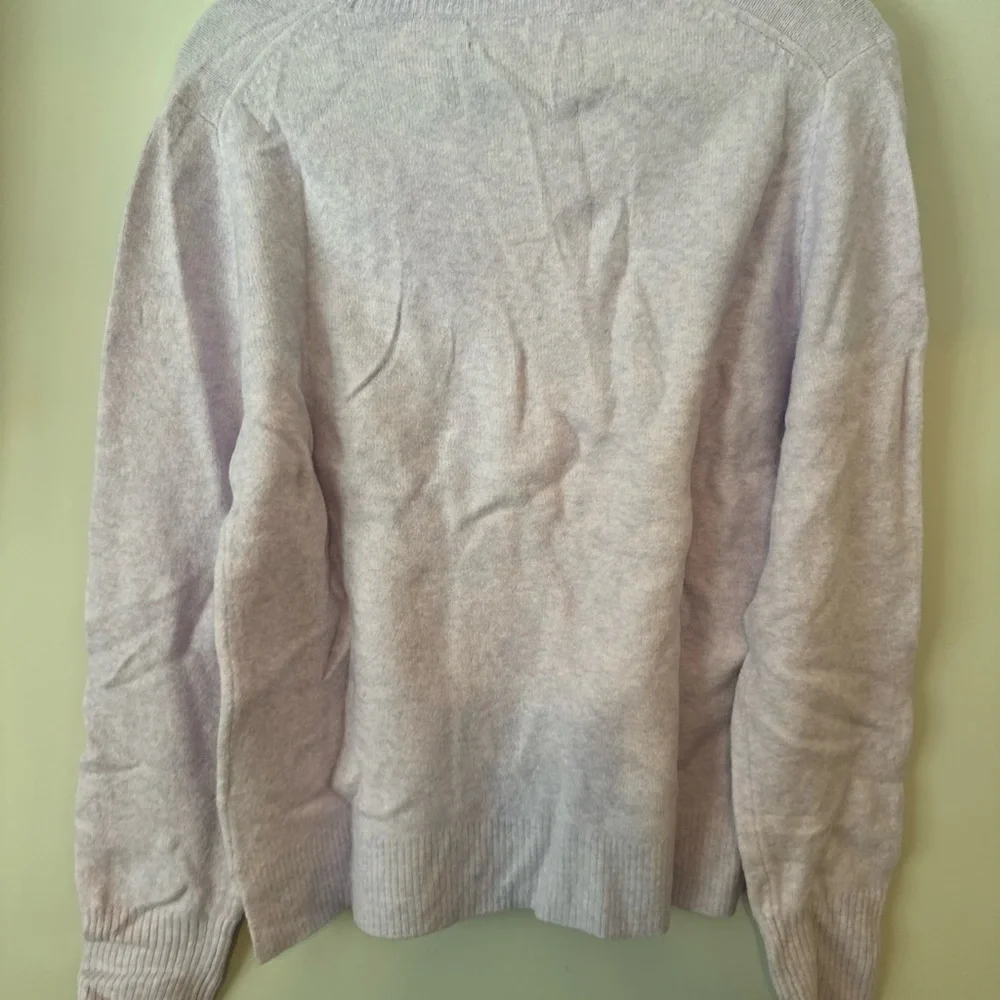 J. Crew Soft Lilac Sweater - Picture 3 of 4
